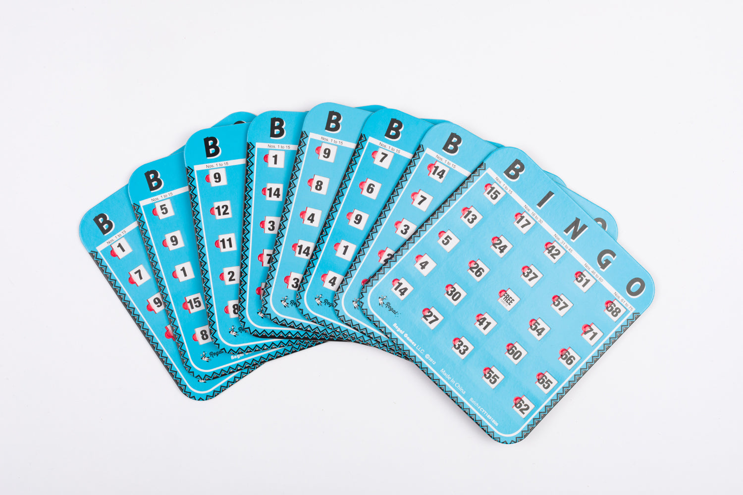 bingo card, regal games bingo cards, bingo accessory, bingo accessories, adult bingo, seniors bingo, childrens bingo, kid bingo, bingo sets