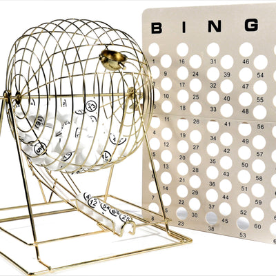 Professional Brass Ping Pong Ball Bingo Cage